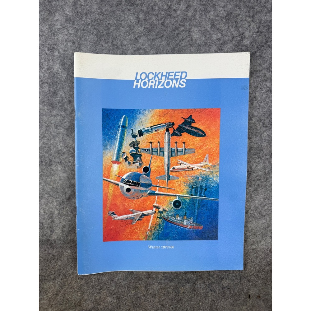Vintage Lockheed Horizons Magazine Winter 1979/80 Aviation Aerospace History